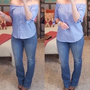 NEW Haute Project LA Off Shoulder Top